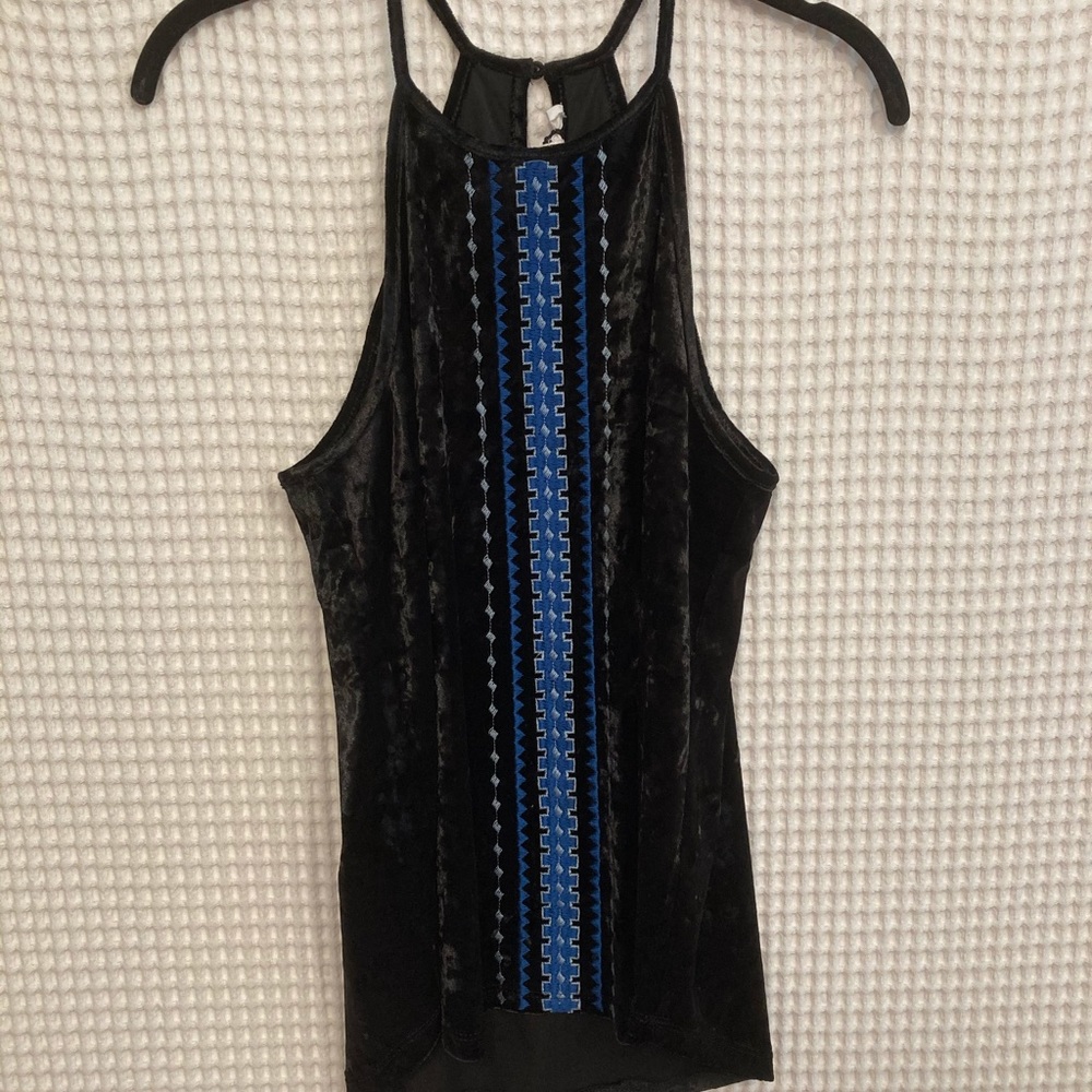 Black Velvet Top (NWT)